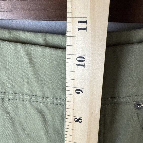 Levi Strauss Signature Green Pull On Skinny Jeans Womens Size 6L W28 L32 NWT - Picture 7 of 13